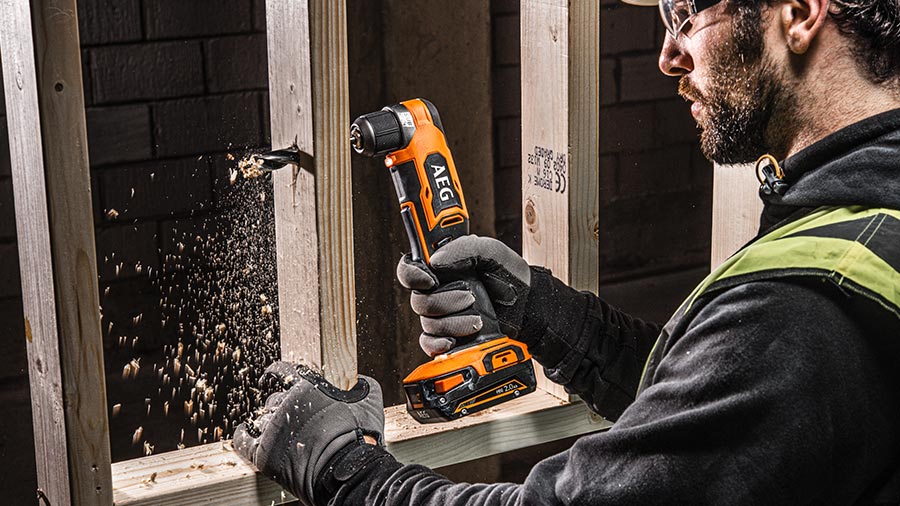 perceuse visseuse d’angle sans fil Subcompact BS18SRABL-0 AEG perceuse visseuse d’angle sans fil Subcompact BS18SRABL-0 AEG